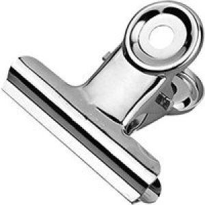 Whitecroft Essentials - spring clips - 63 mm - silver - pack of 10