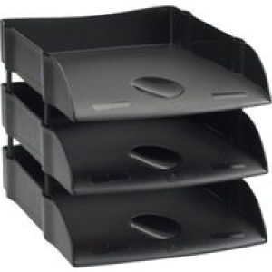 Avery DTR Eco - letter tray - black