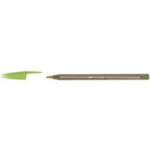 BIC Cristal - ballpoint pen - black, red, blue, green (pack of 20)