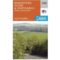 Ordnance Survey Explorer 144 Basingstoke, Alton & Whitchurch Map With Digital Version, D Ordnance Survey Explorer 144 Basingstoke, Alton & Whitchurch Map With Digital Version, D