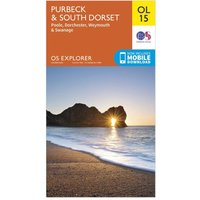 Ordnance Survey Explorer Ol 15 Purbeck And South Dorset - Orange, Orange Ordnance Survey Explorer Ol 15 Purbeck And South Dorset - Orange, Orange