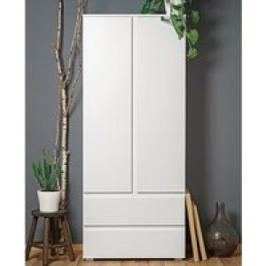 Hilary Contemporary Wooden Office Storage Cabinet In White