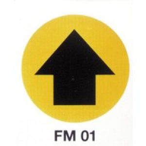Beaverswood Floor Marker 430mm dia. Directional Arrow