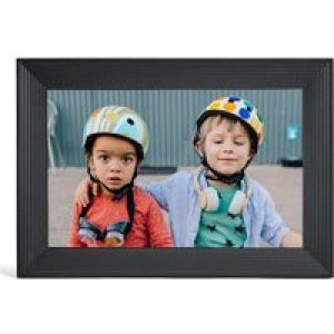 AURA Carver 10.1" WiFi Digital Photo Frame - Grey