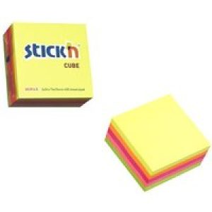 Stick'n Regular - note cube - 76 x 76 mm - 400 sheets (4 x 100)