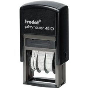 Trodat Printy 4810 - stamp - self-inking - date - 20 mm width