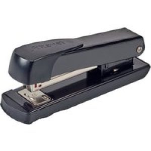 Rexel Meteor stapler - 20 sheets - metal - black