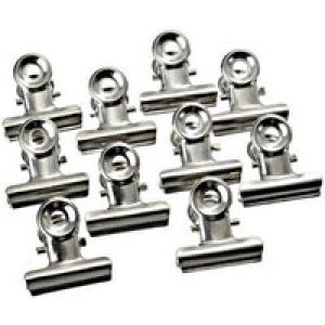 Whitecroft Essentials - spring clips - 22 mm - silver - pack of 10