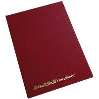 Guildhall Headliner 38 Series - account book - 80 pages - 203 x 298 mm Guildhall Headliner 38 Series - account book - 80 pages - 203 x 298 mm