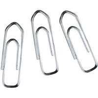 Whitecroft Essentials Small - paper clips - 22 mm - silver - pack of 1000 Whitecroft Essentials Small - paper clips - 22 mm - silver - pack of 1000